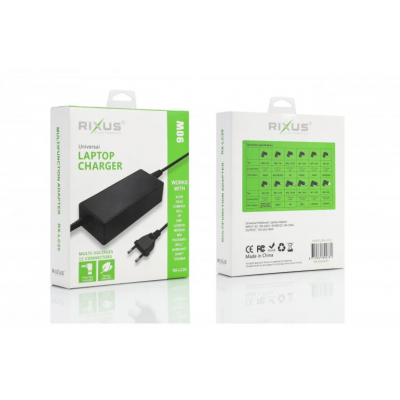 Rixus RX-LC20-  laptop charger 90W 12 connectors universeel 